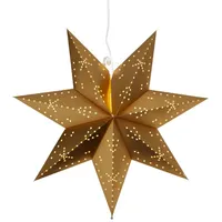 MARELIDA Papierstern 45 cm gold