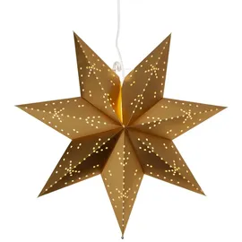 MARELIDA Papierstern 45 cm gold