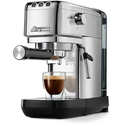 Tchibo Siebträger Espressomaschine „Lapressa“, Edelstahl