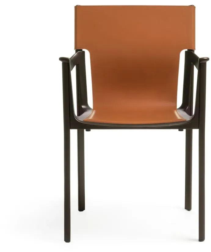 Magis Venice Stuhl, dark bronze / natur