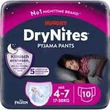 DryNites Pyjama Unterhosen Mädchen 17-30 kg 10 St.