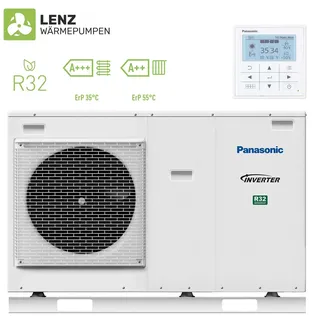 Panasonic WH-MDC05J3E5 Luft/Wasser-Wärmepumpe 5 kW