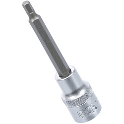 BGS 4260 Biteinsatz Innensechskant 5mm HX5 Länge 100mm Antrieb 12,5mm (1/2")