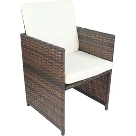 VCM 7-tlg Sitzgruppe Gartenmöbel Set Rattan Raloso