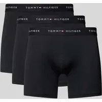 Boxershorts mit elastischem Bund mit Logo-Intarsien im 3er-Pack, Black, XL