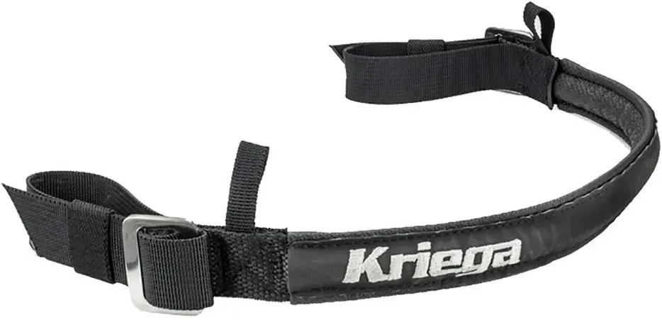 Kriega Vorderer Befestigungsgurt Mit Zugschlaufe - Black - One Size