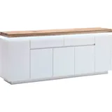 MCA Furniture Sideboard 200 x 81 x 40 cm weiß