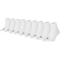 Puma Quarter Sneakersocken 9er Pack Weiß 39-42