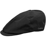 CAPO Schirmmütze Capo Flatcap Sympatex schwarz S