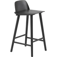 Muuto Nerd Barhocker, höhe 65 cm, schwarz