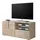 INOSIGN Lowboard INOSIGN "Dama Breite 121 cm, TV-Board 1 Tür, 1 Schubkasten, TV-Schrank", braun (eiche sonoma), Sideboards, Lowboard, Front in 3D-Optik, grifflos, verschiedene Farben