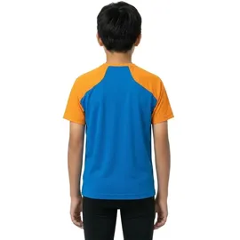 Karpos Lavaredo Kurzarm-t-shirt - Indigo Bunting / Orange Fluo - 8 Jahre