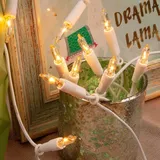 Hellum Mini-Lichterkette LED 1,35 m Weiß