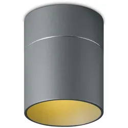 Oligo Tudor Deckenleuchte L 14cm | grau