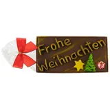 schokolade-tafel Odenwälder Marzipan Tafel Schokoladen Frohe Weihnachten 150 g