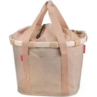 KLICKfix Bikebasket twist coffee braun