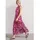 STREET ONE Maxikleid mit Print Rosa 34