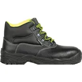 COFRA Riga S3 Sicherheitsschuhe - Black / Yellow - EU 47