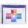 Exacompta Fächermappe 55898E Transparent DIN A4 6 Blatt