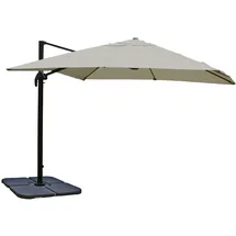 Mendler HWC-A96 300 x 300 cm Creme-Grau
