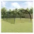 vidaXL Baseball & Softball Schwarz 702 x 369,5 x 243,5 cm