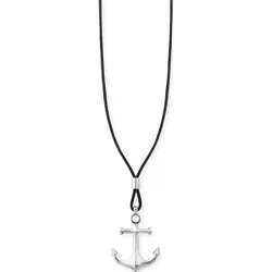 caï Kette 925er Silber, Leder Ketten   Herren 