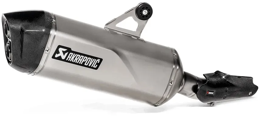 Akrapovic Slip-On Line Titanium Endschalldämpfer, silber