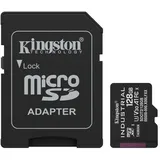 Kingston Technology Industrial microSD Speicherkarte 128 GB inkl. SD-Adapter