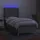 vidaXL Boxspringbett 100 x 200 cm Hellgrau