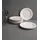 Home4You Dessertteller 20 cm Weiß 4er Set