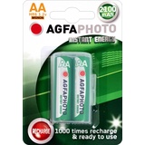 AgfaPhoto Direct Energy Mignon AA NiMH 2100mAh, 2er-Pack (70130)