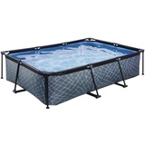 EXIT TOYS Stone Pool 300 x 200 x 65 cm inkl. Filterpumpe