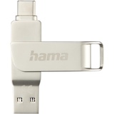 Hama C-Rotate Pro USB Type-A / Lightning 3.2 Gen 1 (3.1 Gen 1) Silber