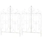 CLP Rankgitter Mandevilla 2er Set 0 x 0 cm Antik Weiß