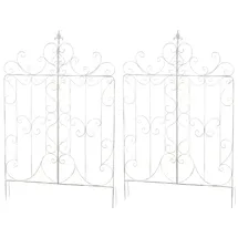 CLP Rankgitter Mandevilla 2er Set 0 x 0 cm Antik Weiß