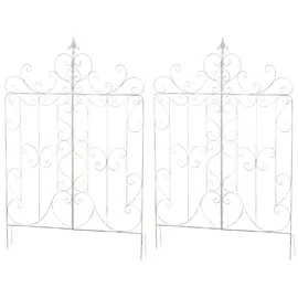CLP Rankgitter Mandevilla 2er Set 0 x 0 cm Antik Weiß