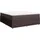 vidaXL Boxspringbett 180 x 200 cm Dunkelbraun