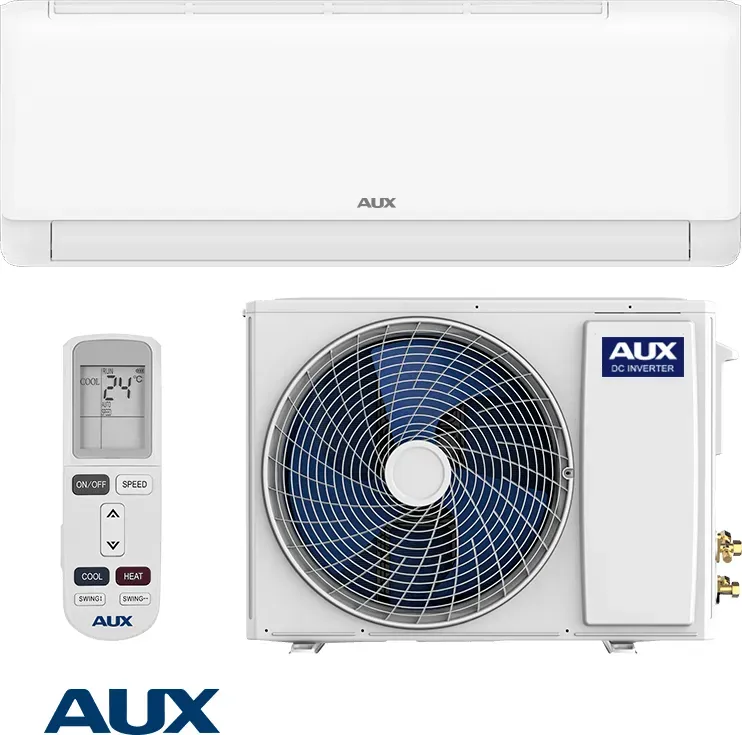 AUX Neo ASW-H09B5A4/QDR3DI-C0 Inverter-Klimaanlage – 9.000 BTU, A++/A+, Vitamin C & Kohlefilter, bis zu 18 m2