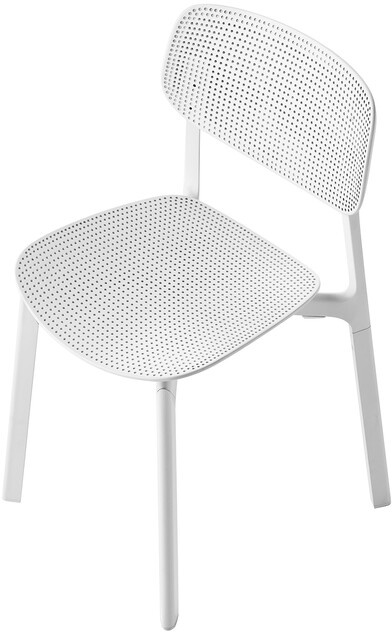 Chaise empilable Colander Kristalia, Designer Patrick Norguet, 79x47x49 cm