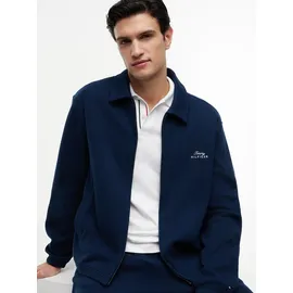 Tommy Hilfiger SUMMER TEXTUR Sweatjacke Herren Blau L