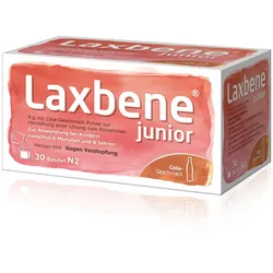 LAXBENE junior Cola-Geschmak 30X4 g Pulver zur Herstellung einer Lösung zum Einnehmen
