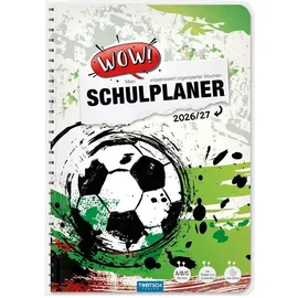 trotsch TRÖTSCH - Schulplaner WOW Fußball 26/27
