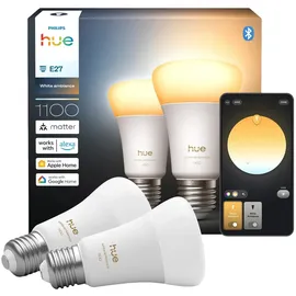 Philips White Ambiance E27 8,1 W 1100 lm 2 St.