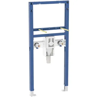Geberit Duofix Element für Waschtisch, 112cm für Metall-, Holzständerwände, Standarmatur, mit UP Siphon, Badkeramik,