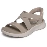 SKECHERS Go Walk Flex Sandale Damen Taupe 38