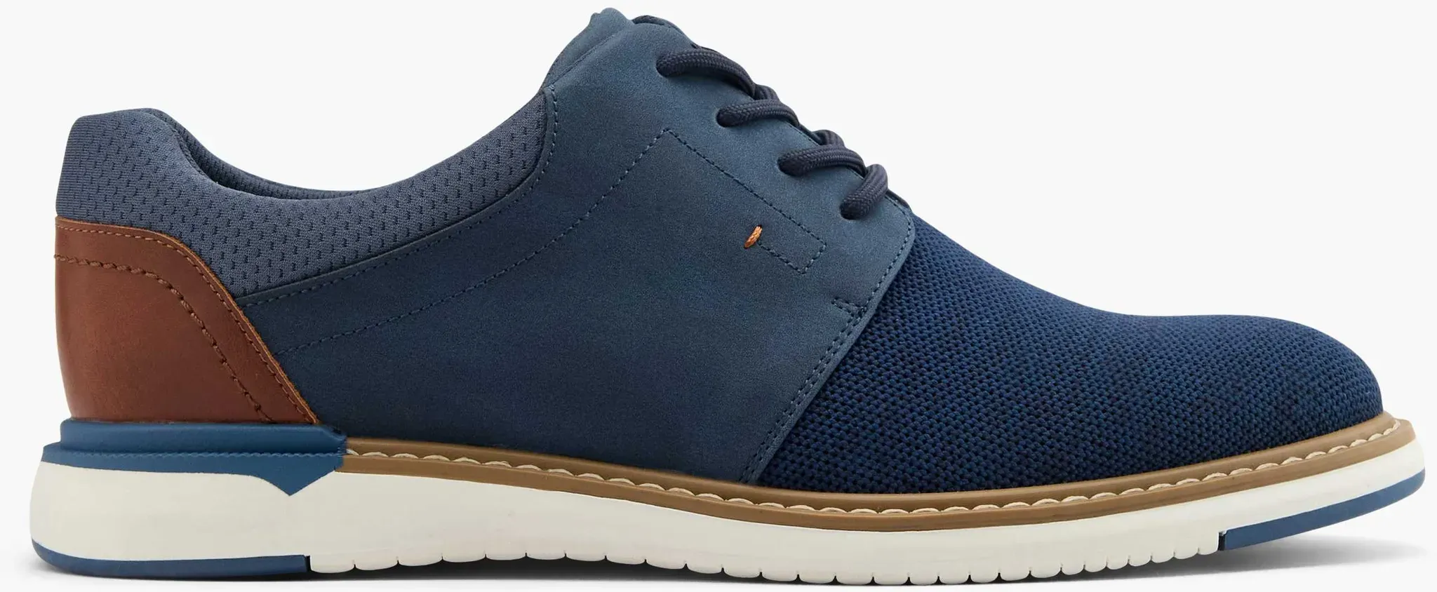 AM SHOE  Businessschuh Blau, Herren, Größe: 43, Material: Maschenware/Textil - AM SHOE  Businessschuh Blau, Herren, Größe: 43, Material: Maschenware/Textil - man - Blau