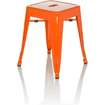 HJH Office Hocker Vantaggio Metall Orange