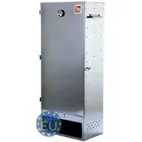 ITA Räucherofen 7003 - Premium XL Räucherschrank mit 3 Etagen 111 cm - Legierter Stahl - Qualität EU Direkt vom Hersteller - Silber