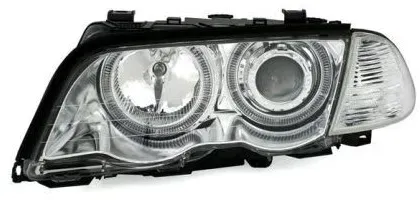 Kristallscheinwerfer mit CCFL für BMW E46 Limousine (1998–2001) - chrom