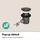 Hansgrohe Vivenis 3-Loch Waschtischarmatur Brushed Black